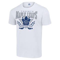 NHL White Toronto Maple Leafs Starter Team Logo Graphic T-Shirt