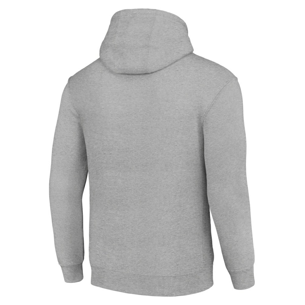 NHL Heather Gray Los Angeles Kings Starter Team Logo Graphic Fleece Tri-Blend Pullover Hoodie