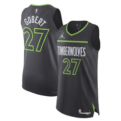 NBA Rudy Gobert Minnesota Timberwolves Jordan Brand Authentic Jersey