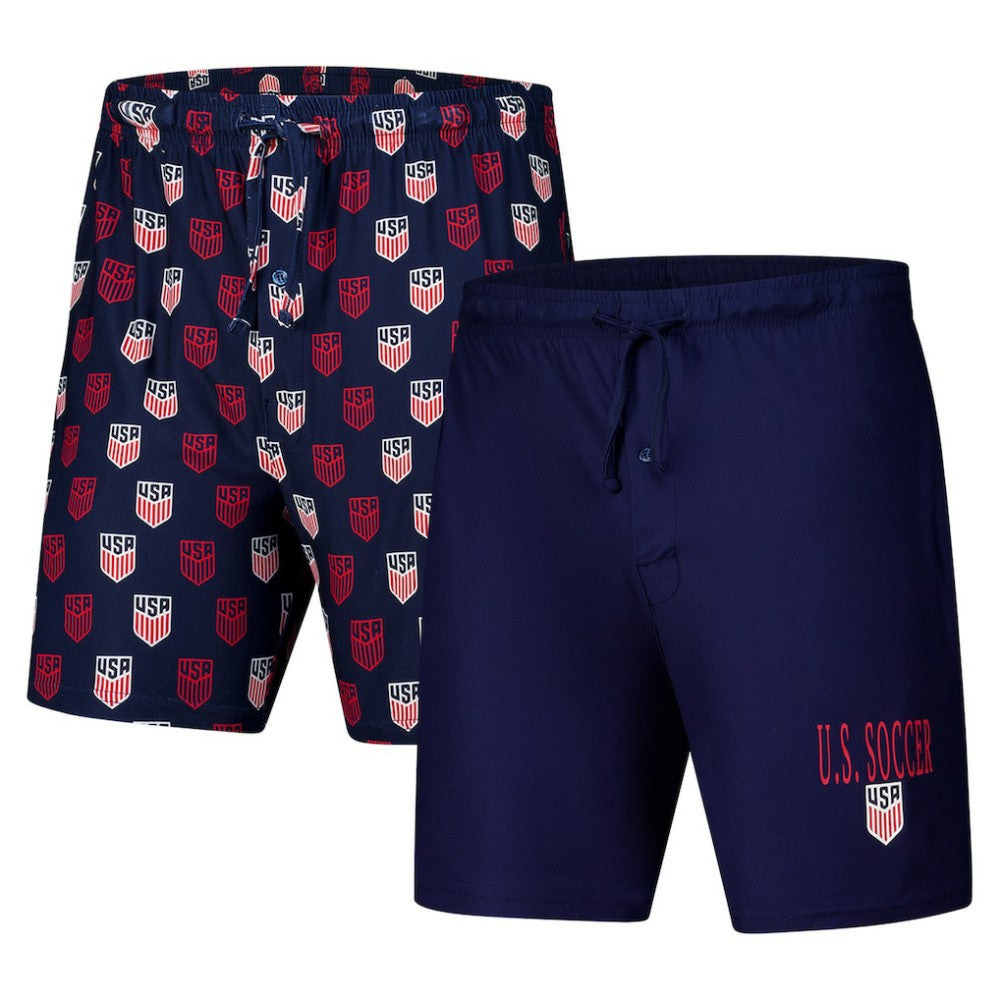 USMNT Concepts Sport Record 2-Pack Short Set -  Navy