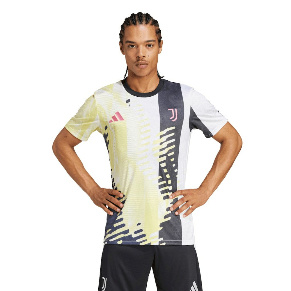 Juventus 2024/25 Pre-Match Top - Adidas Yellow