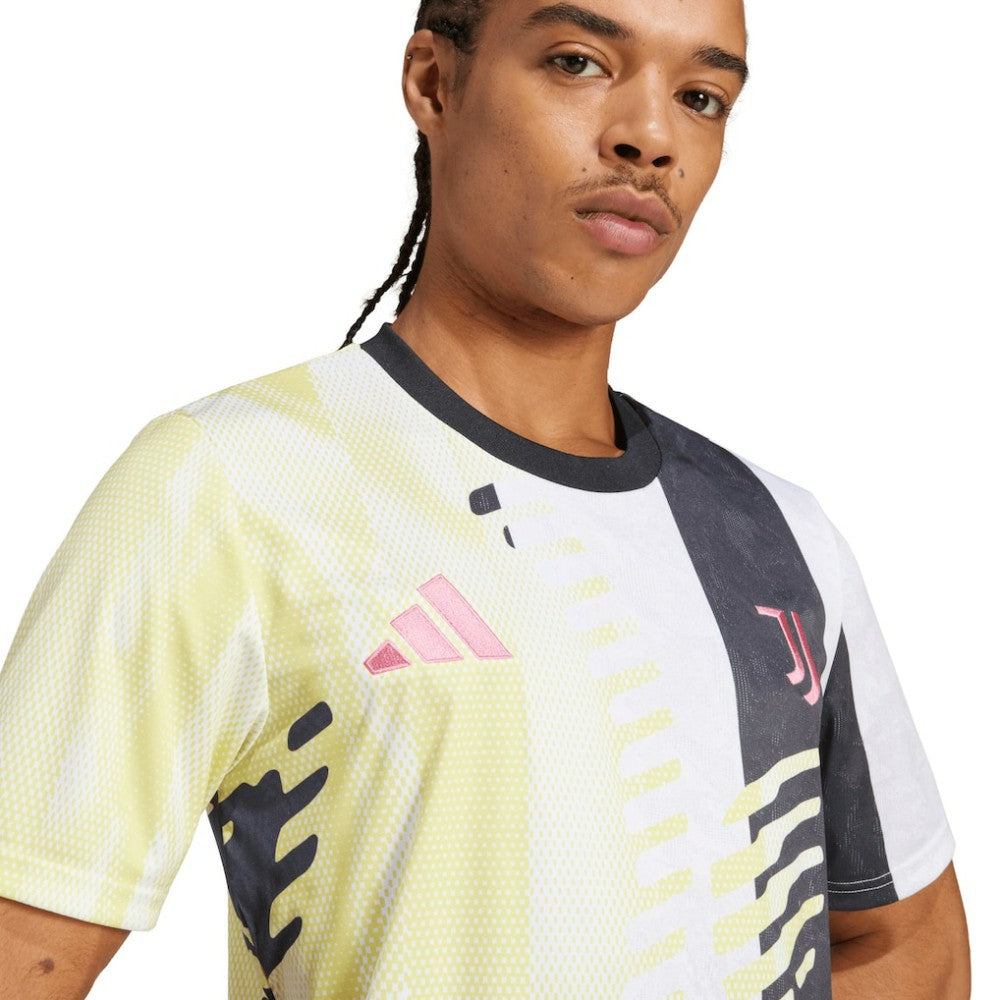 Juventus 2024/25 Pre-Match Top - Adidas Yellow