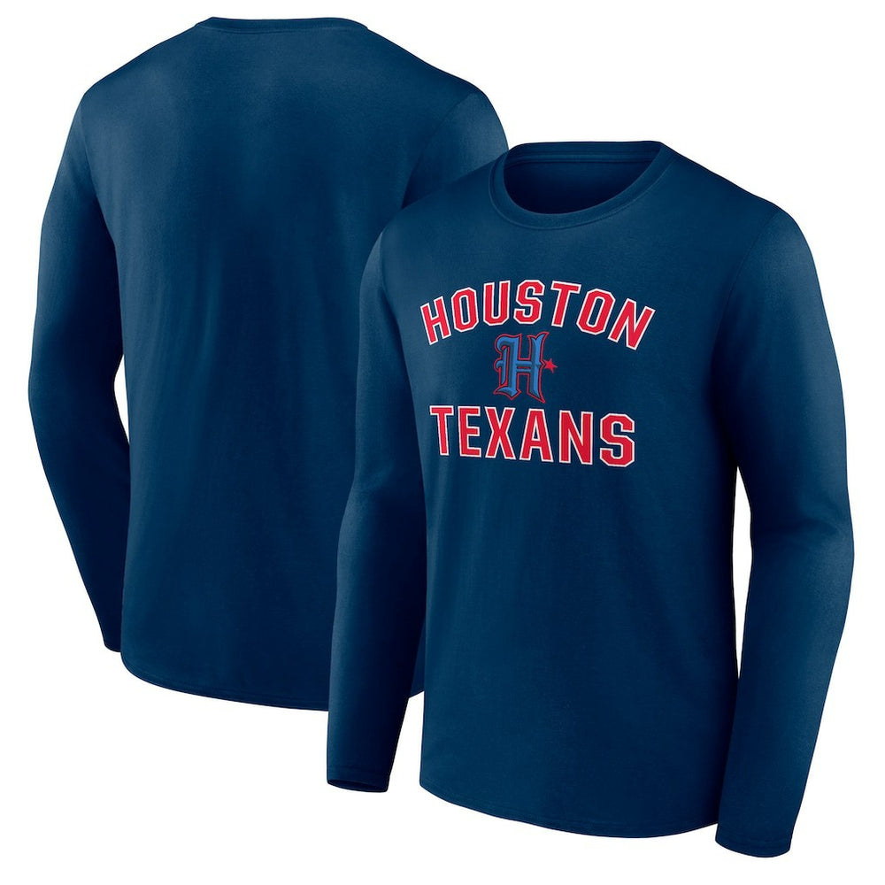 Secondary Logo Victory Arch Long Sleeve T-Shirt - Houston Texans