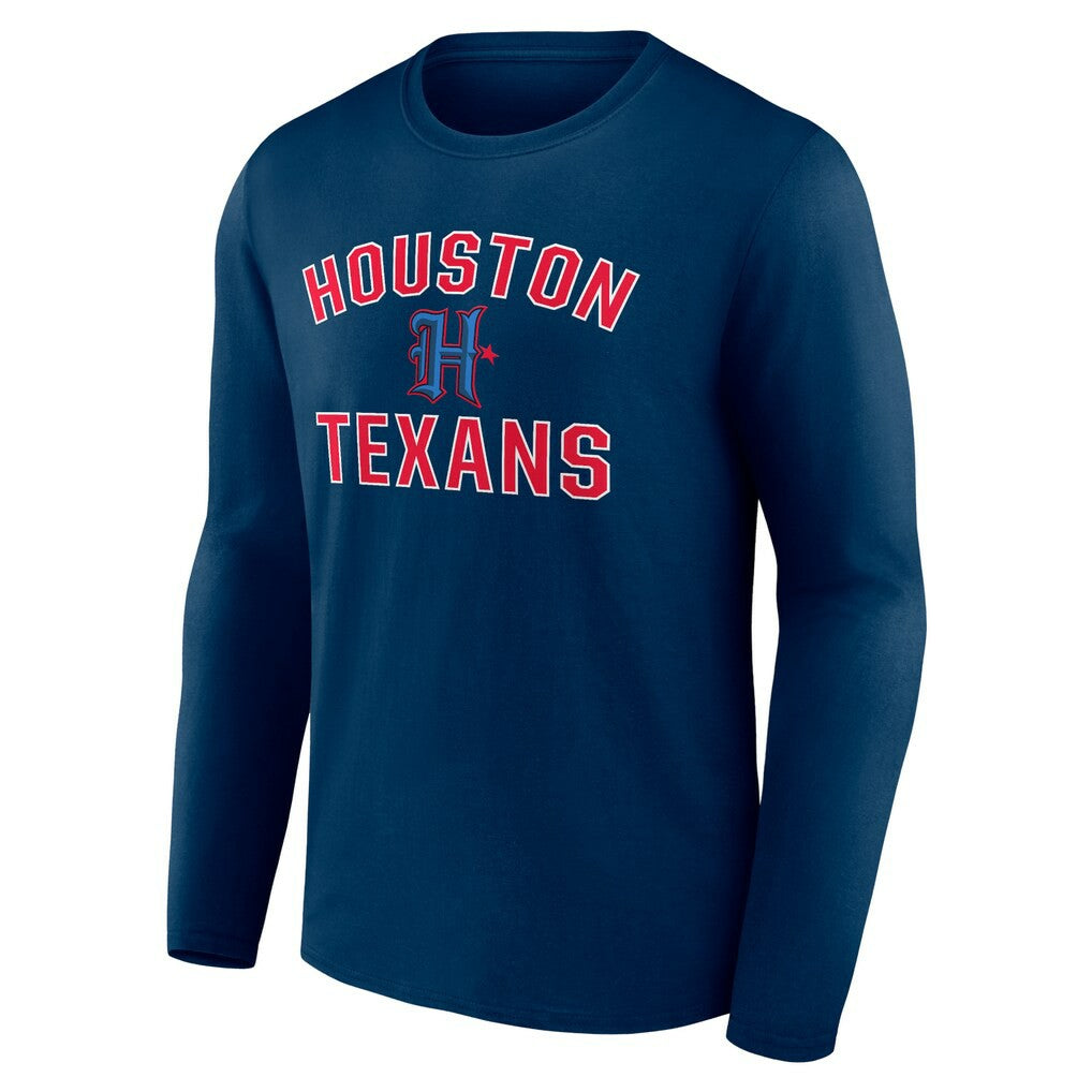 Secondary Logo Victory Arch Long Sleeve T-Shirt - Houston Texans