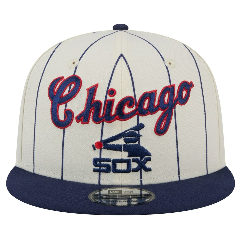 MLB Chicago White Sox New Era Jersey Pinstripe 9FIFTY Snapback Hat