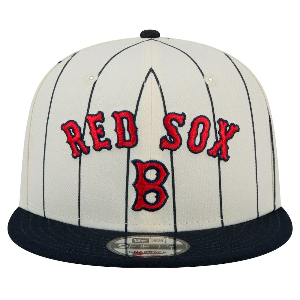 MLB Boston Red Sox New Era Jersey Pinstripe 9FIFTY Snapback Hat