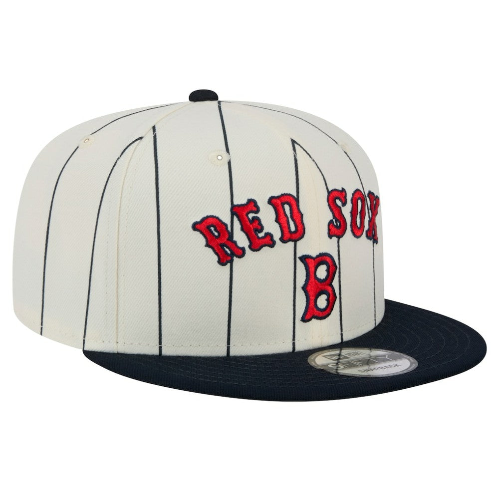 MLB Boston Red Sox New Era Jersey Pinstripe 9FIFTY Snapback Hat
