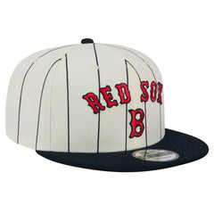 MLB Boston Red Sox New Era Jersey Pinstripe 9FIFTY Snapback Hat