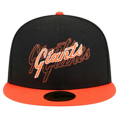 MLB San Francisco Giants New Era Shadow Stitch 59FIFTY Fitted Hat