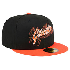 MLB San Francisco Giants New Era Shadow Stitch 59FIFTY Fitted Hat