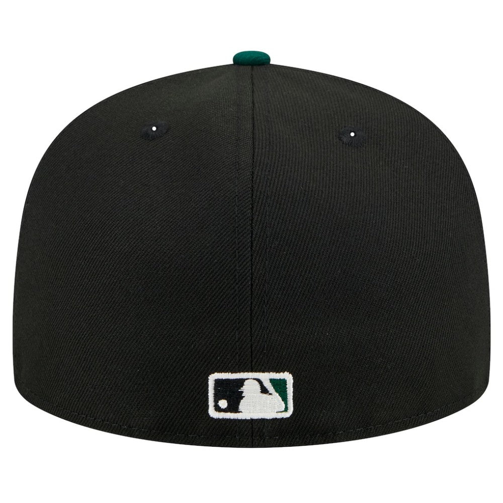 MLB Athletics New Era Shadow Stitch 59FIFTY Fitted Hat