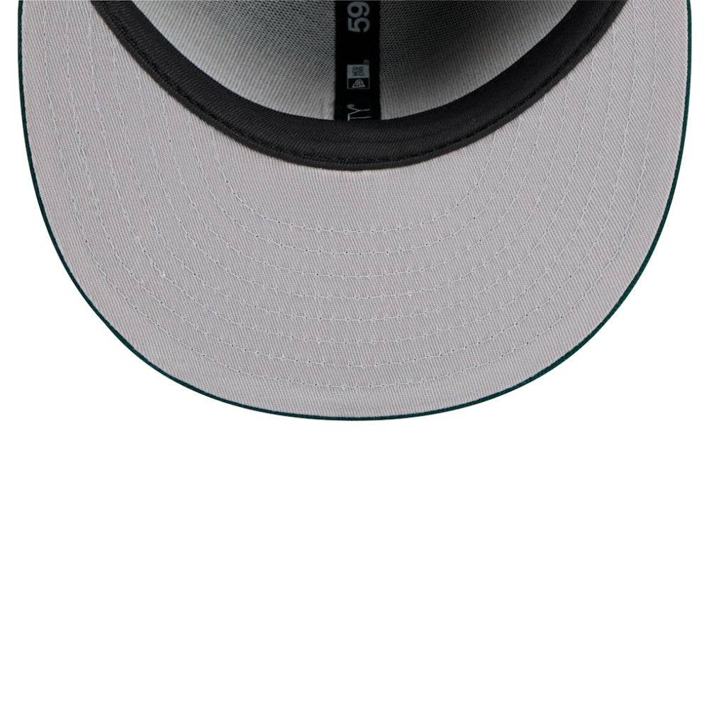 MLB Athletics New Era Shadow Stitch 59FIFTY Fitted Hat