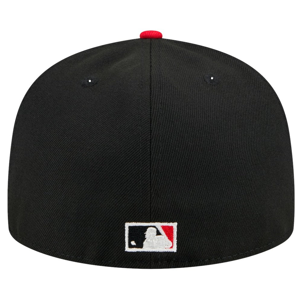 MLB Atlanta Braves New Era Shadow Stitch 59FIFTY Fitted Hat