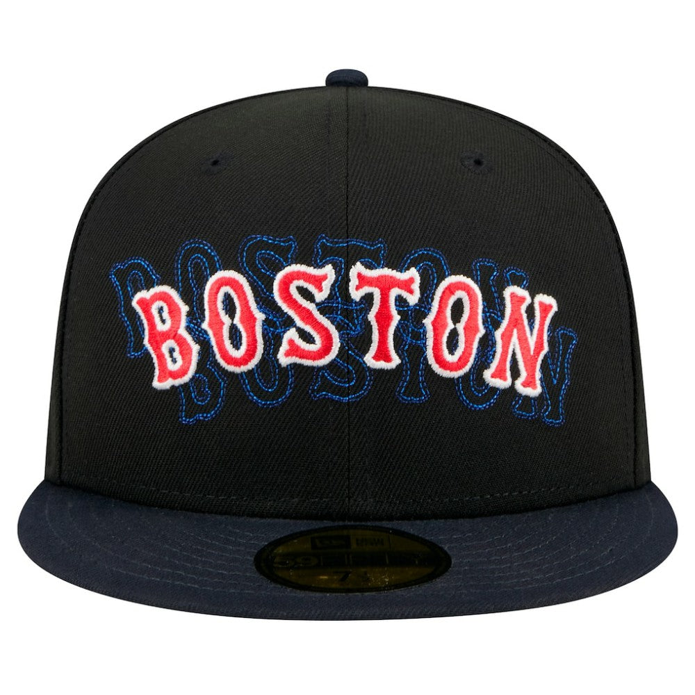 MLB Boston Red Sox New Era Shadow Stitch 59FIFTY Fitted Hat