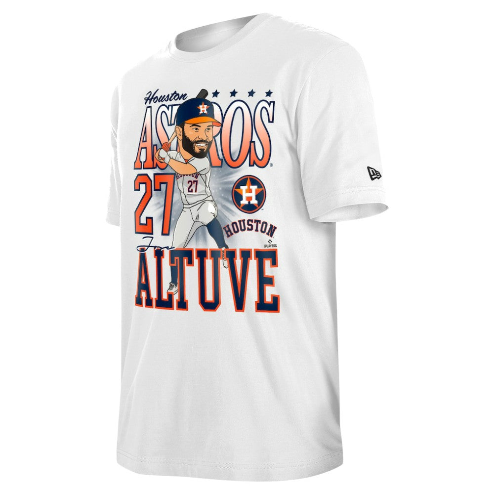 MLB Jose Altuve Houston Astros New Era Caricature T-Shirt