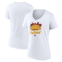 MLB Cincinnati Reds Women's Chili V-Neck T-Shirt