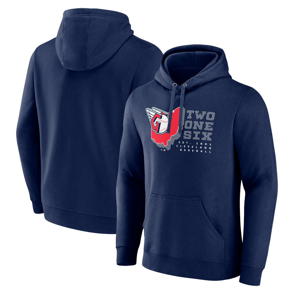MLB Cleveland Guardians Two One Six Pullover Hoodie