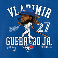 MLB Vladimir Guerrero Jr. Toronto Blue Jays Caricature T-Shirt