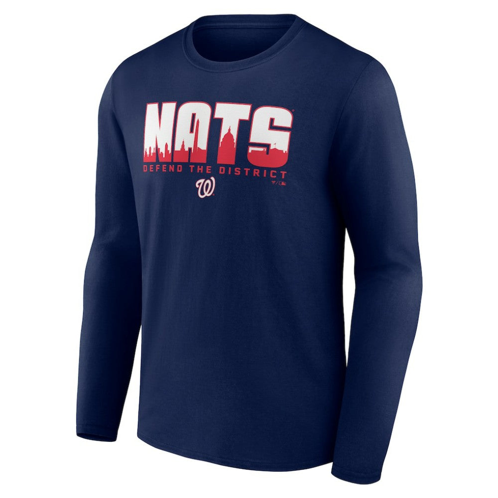 MLB Washington Nationals Defend the District Long Sleeve T-Shirt