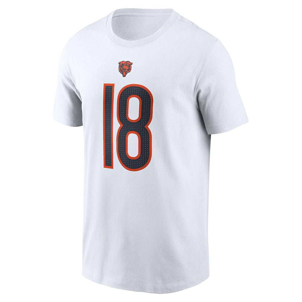 Caleb Williams  Name & Number T-Shirt - Chicago Bears