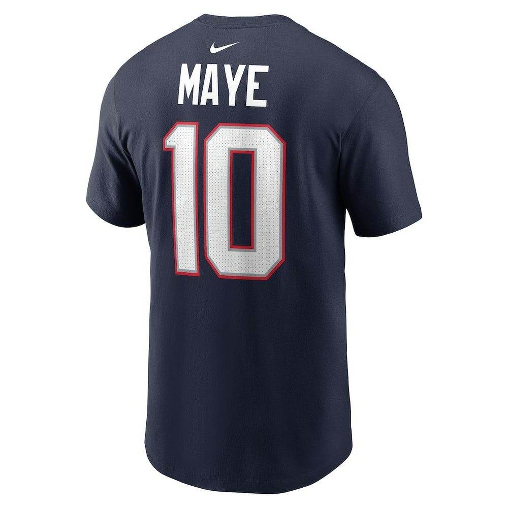 Drake Maye  Youth Fuse Name & Number T-Shirt - New England Patriots