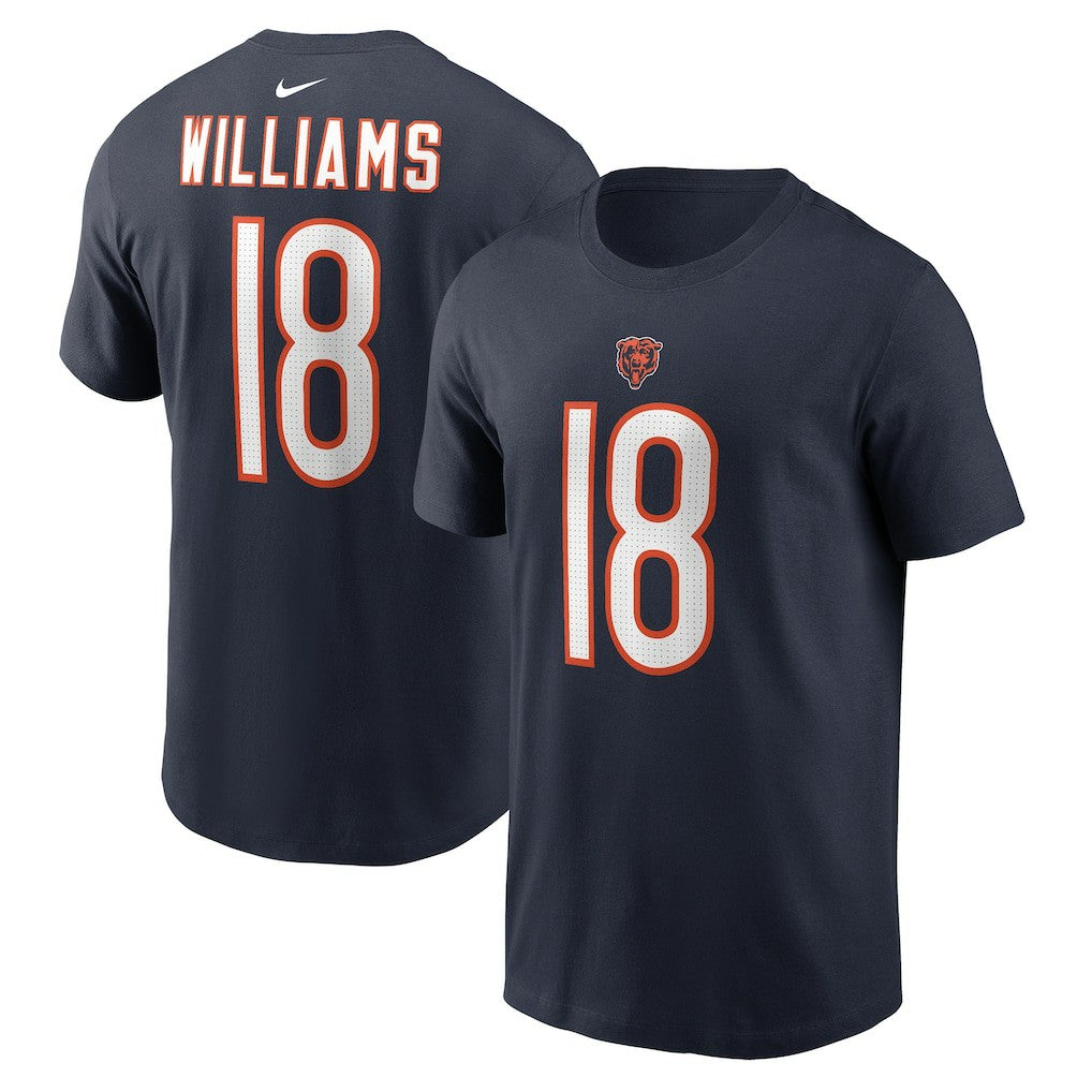 Caleb Williams  Youth Fuse Name & Number T-Shirt - Chicago Bears