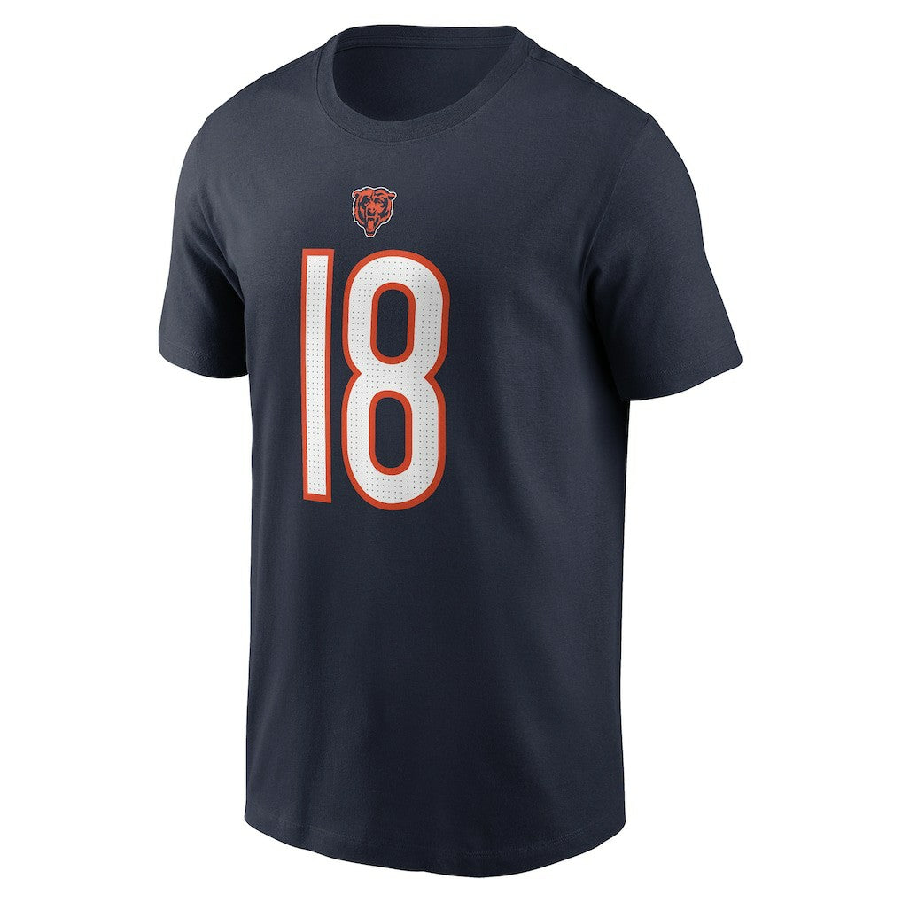 Caleb Williams  Youth Fuse Name & Number T-Shirt - Chicago Bears