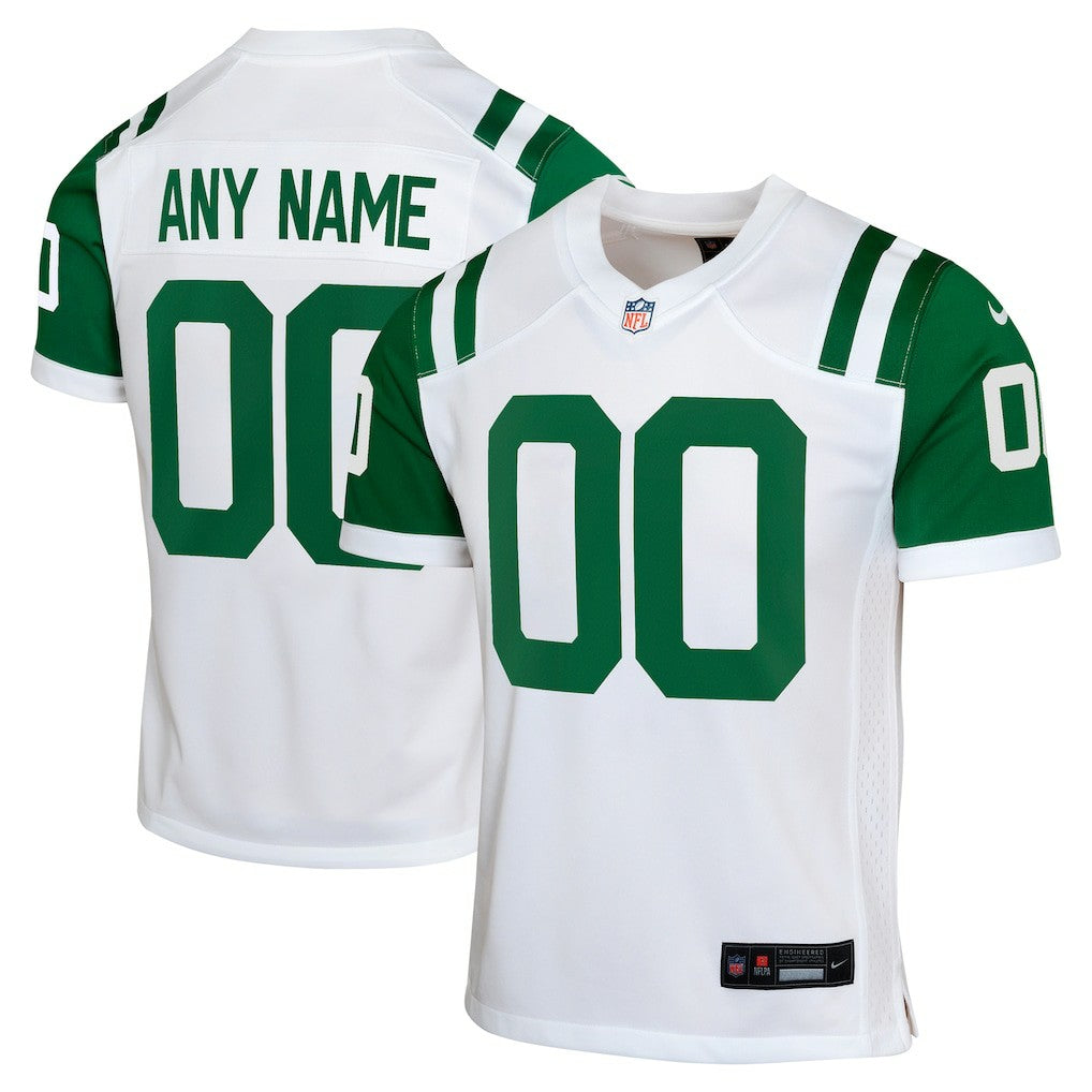 Youth Classic Alternate Custom Replica Jersey - New York Jets