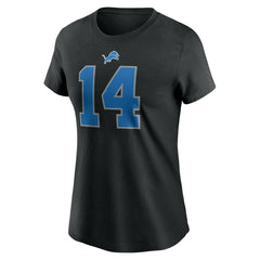 Amon-Ra St. Brown  Women's Player Name & Number T-Shirt - Detroit Lions