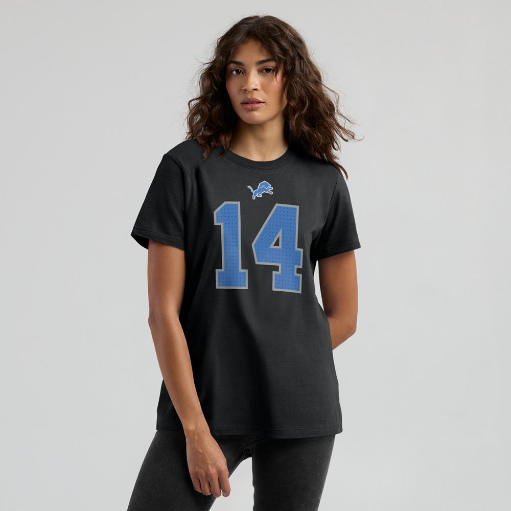 Amon-Ra St. Brown  Women's Player Name & Number T-Shirt - Detroit Lions