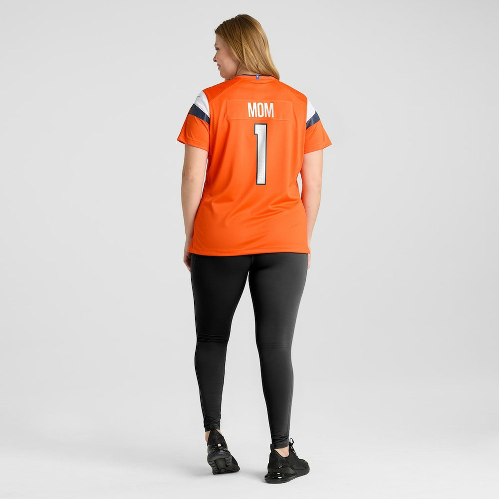Women's #1 Mom Game Jersey - Denver Broncos