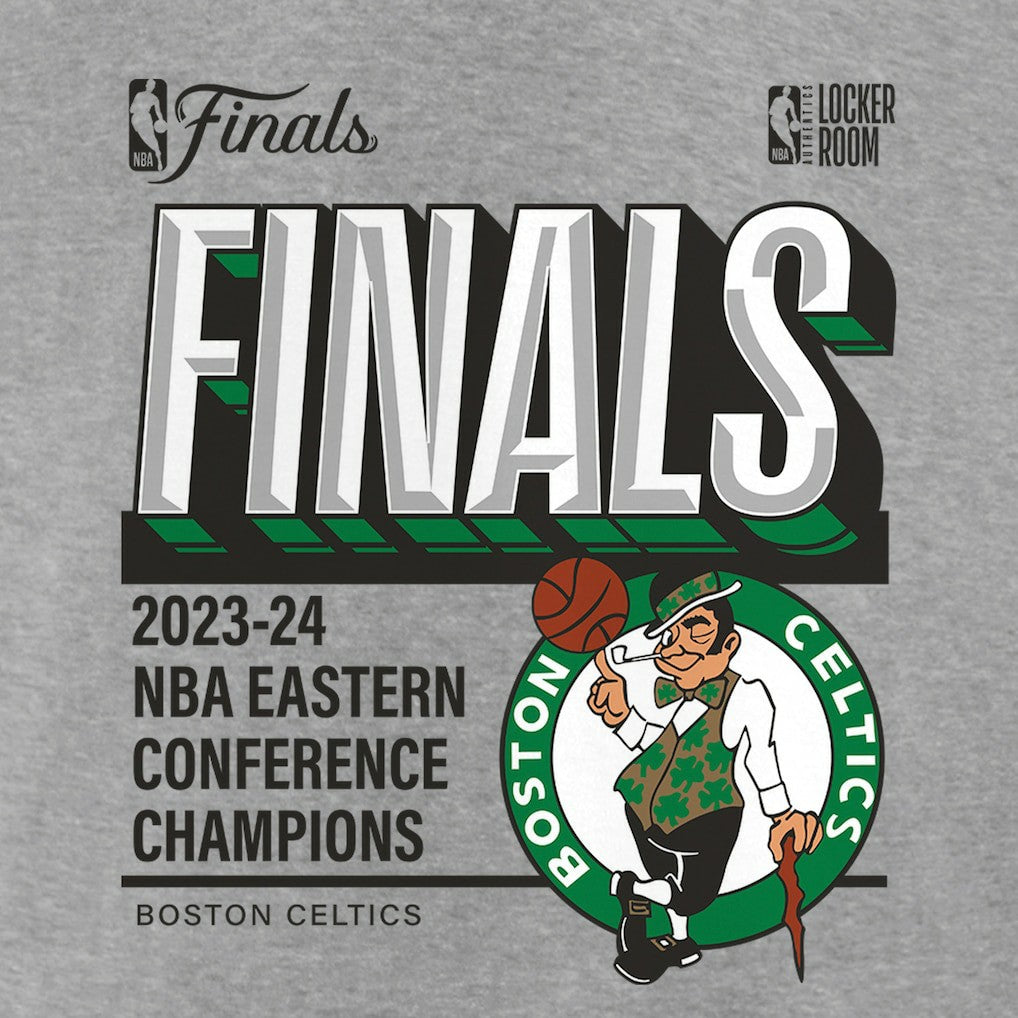 NBA Boston Celtics Women's 2024 Eastern Conference Champions Locker Room Post Up Move V-Neck T-Shirt