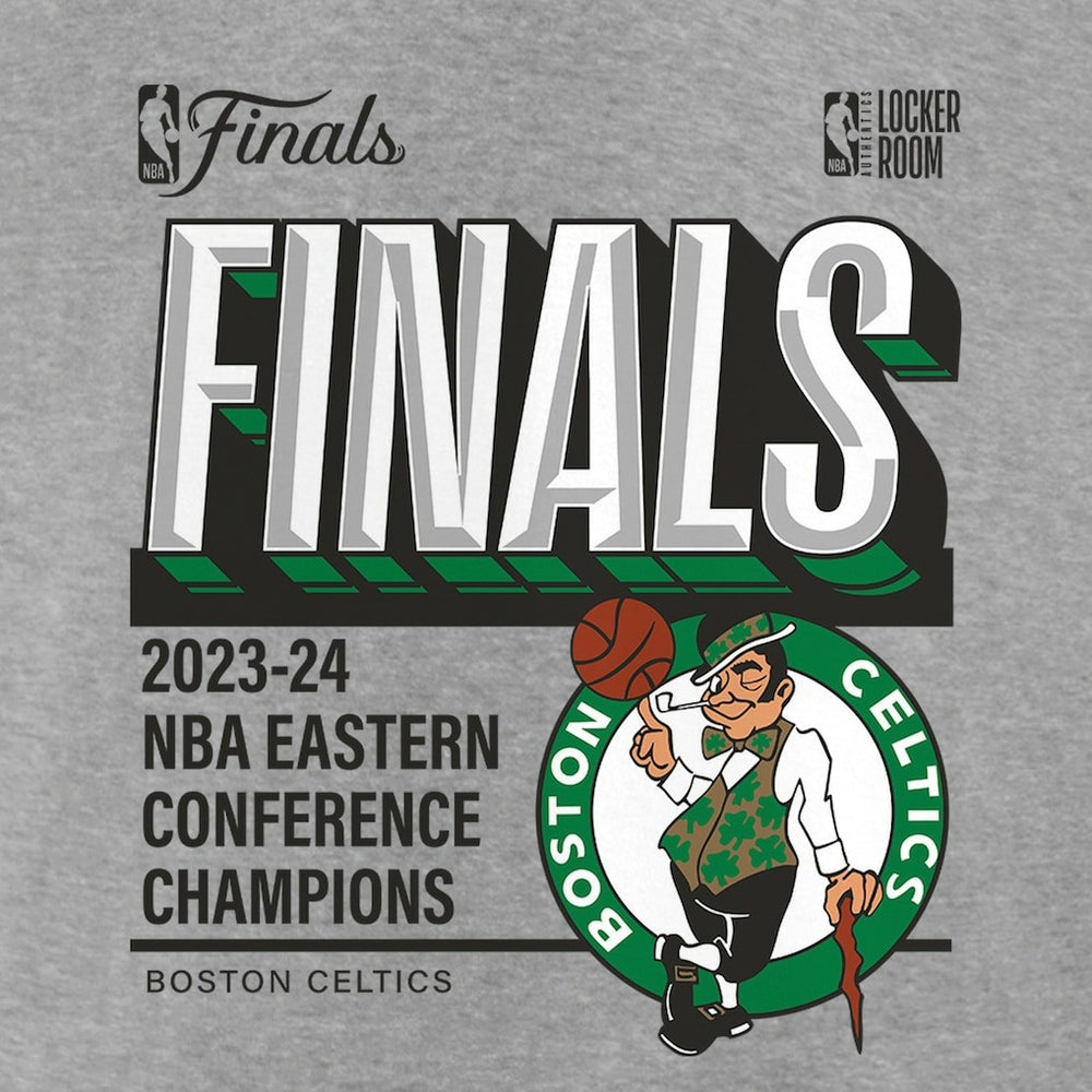 NBA Boston Celtics Women's 2024 Eastern Conference Champions Locker Room Post Up Move V-Neck T-Shirt