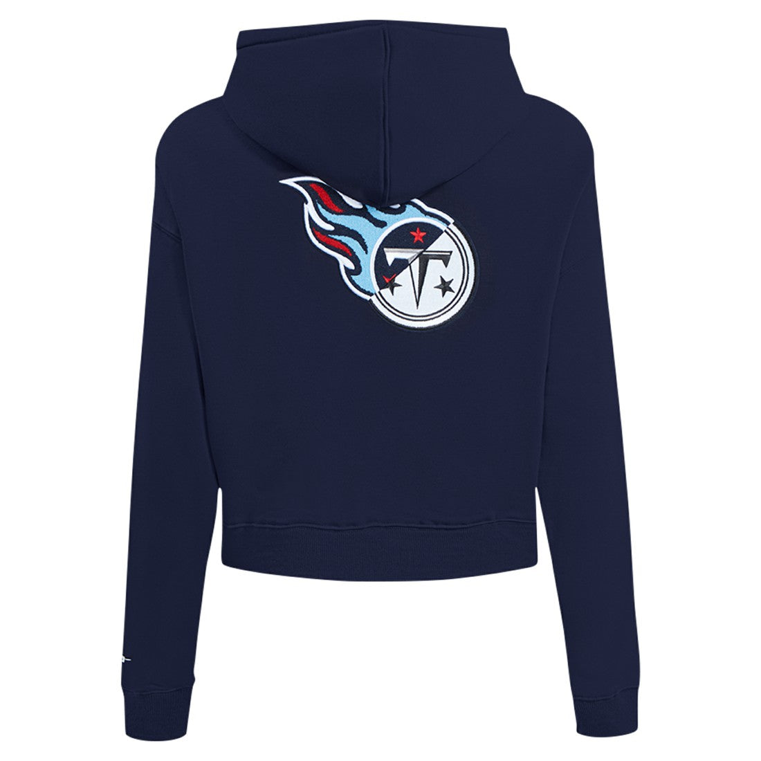 Pro Standard Women's Split Logo Full-Zip Hoodie - Tennessee Titans