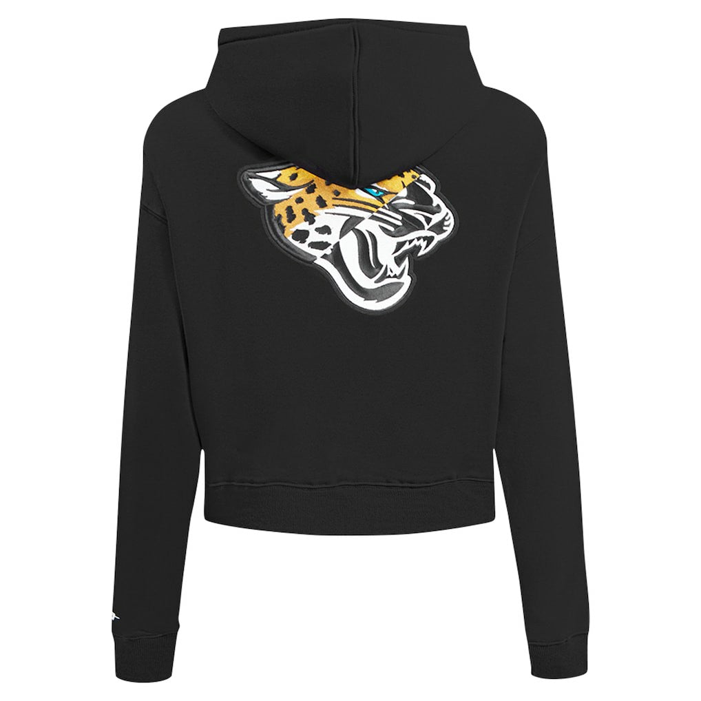 Pro Standard Women's Split Logo Full-Zip Hoodie - Jacksonville Jaguars