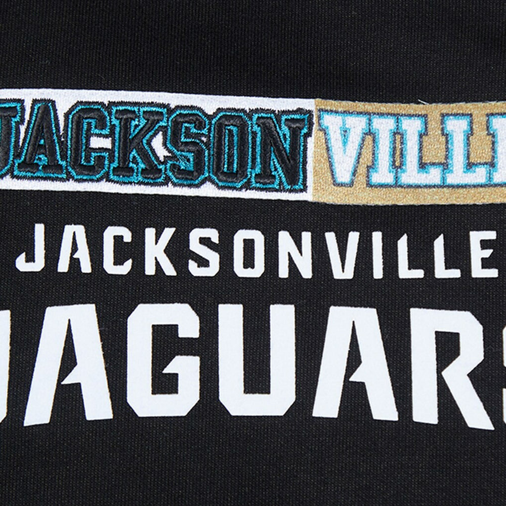 Pro Standard Women's Split Logo Full-Zip Hoodie - Jacksonville Jaguars