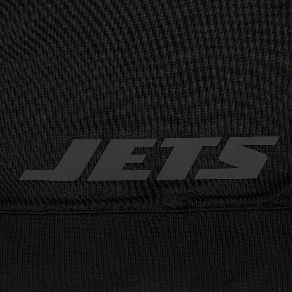 Pro Standard Women's Jeweled Cropped Pullover Hoodie - New York Jets
