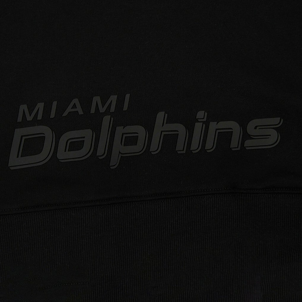 Pro Standard Women's Jeweled Cropped Pullover Hoodie - Miami Dolphins