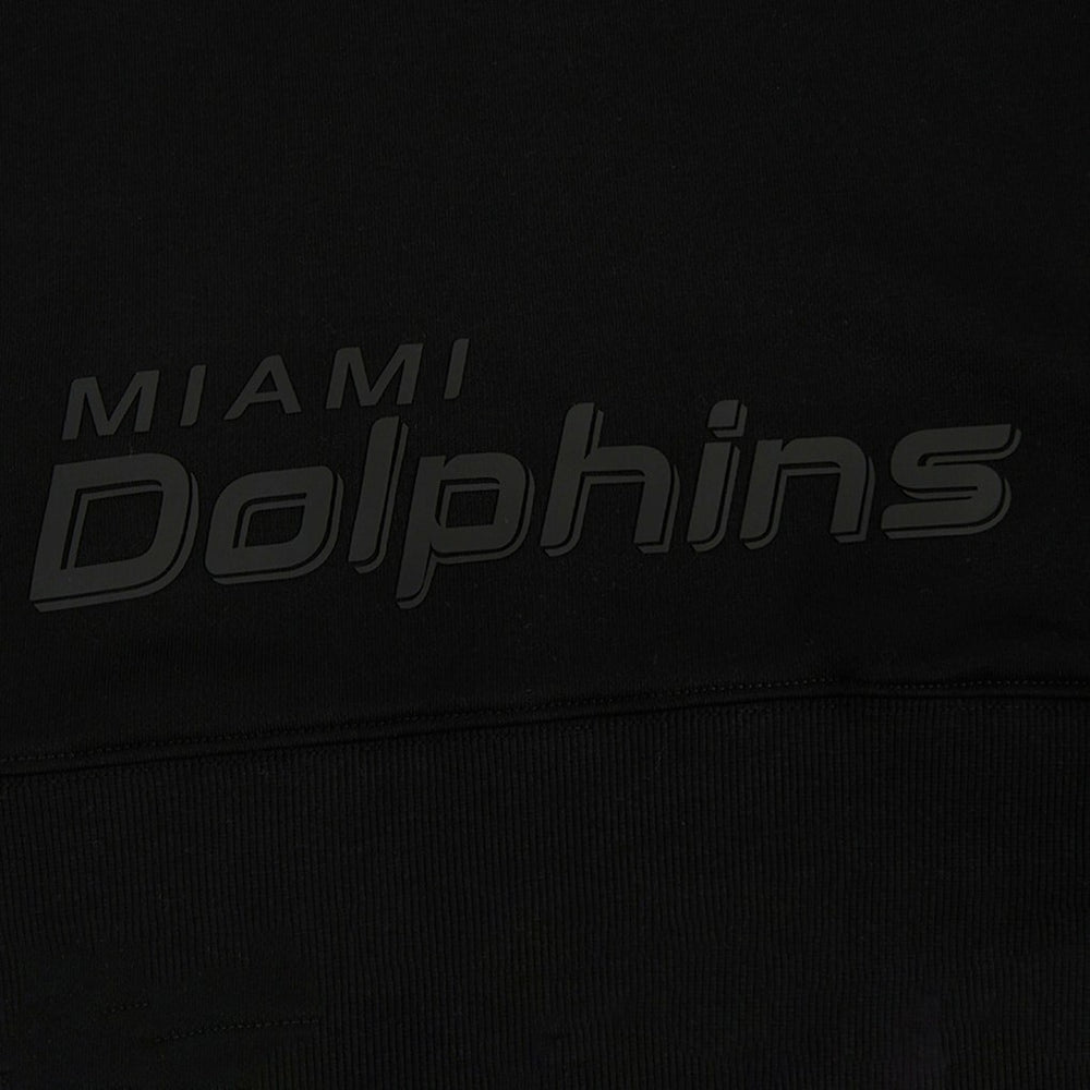 Pro Standard Women's Jeweled Cropped Pullover Hoodie - Miami Dolphins