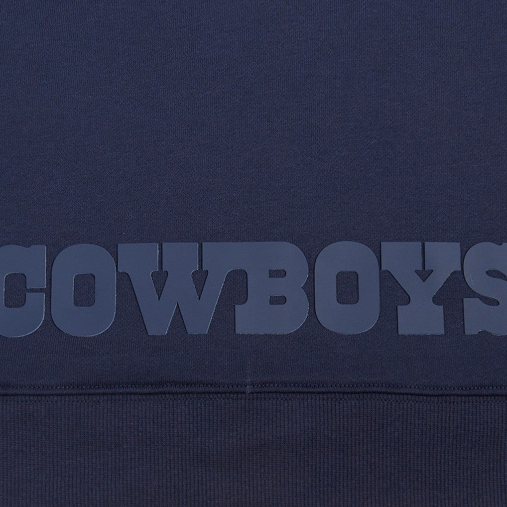 Pro Standard Women's Jeweled Cropped Pullover Hoodie - Dallas Cowboys