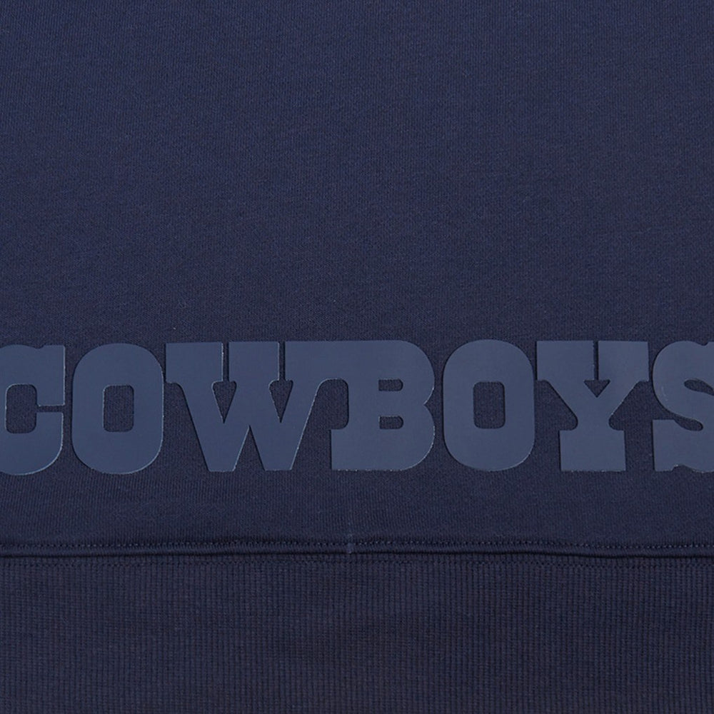 Pro Standard Women's Jeweled Cropped Pullover Hoodie - Dallas Cowboys