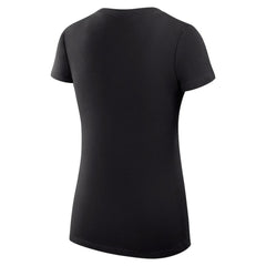 NHL Black Colorado Avalanche G-III 4Her by Carl Banks Women's Super-Slim Fit Lightweight Team Logo Graphic V-Neck T-Shirt