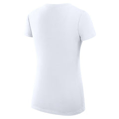 NHL White Buffalo Sabres G-III 4Her by Carl Banks Women's Super-Slim Fit Lightweight Team Logo Graphic V-Neck T-Shirt