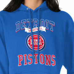 NBA Detroit Pistons G-III 4Her by Carl Banks Women's Graphic Fleece Pullover Hoodie sale