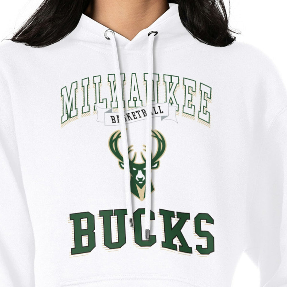 NBA Milwaukee Bucks G-III 4Her by Carl Banks Women's Graphic Fleece Pullover Hoodie