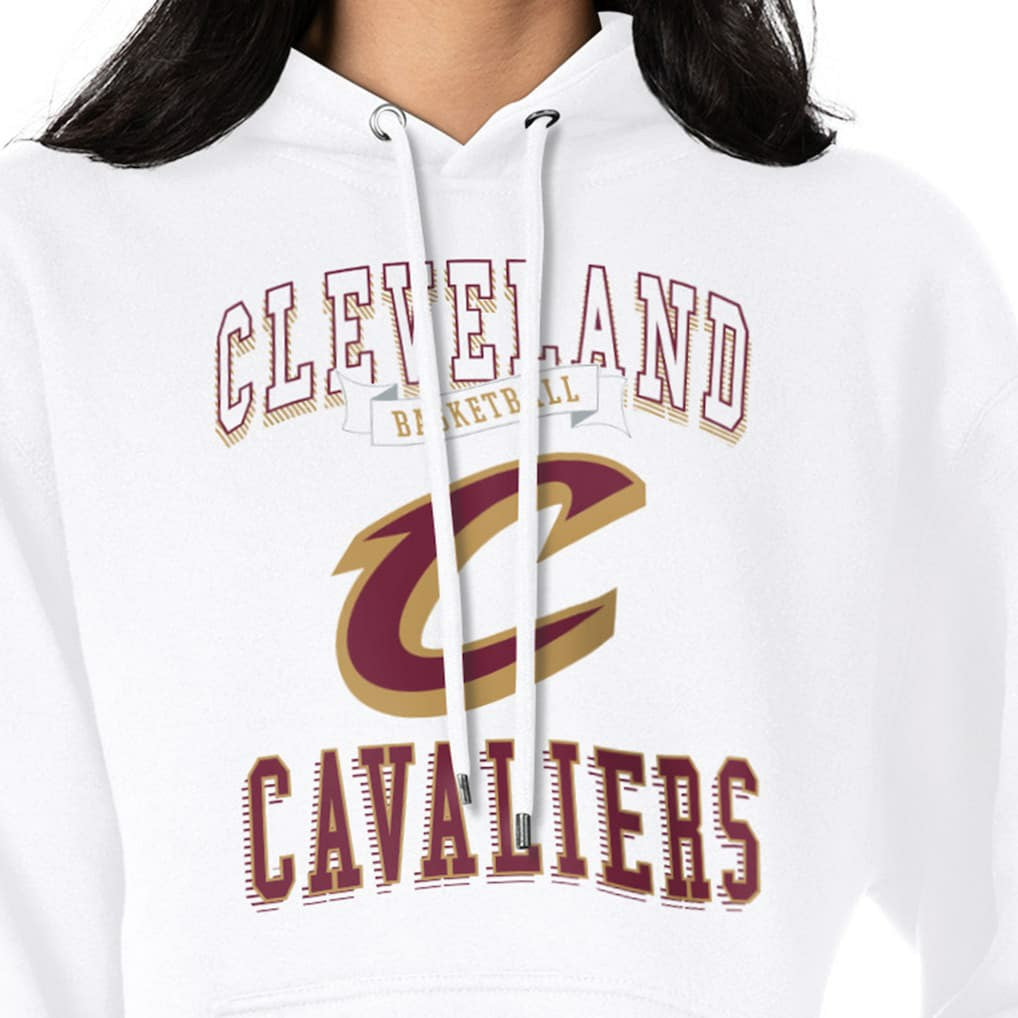 NBA Cleveland Cavaliers G-III 4Her by Carl Banks Women's Graphic Fleece Pullover Hoodie sale