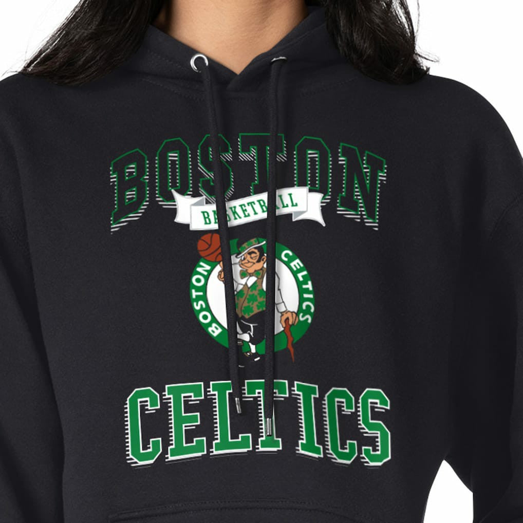 NBA Boston Celtics G-III 4Her by Carl Banks Women's Graphic Fleece Pullover Hoodie
