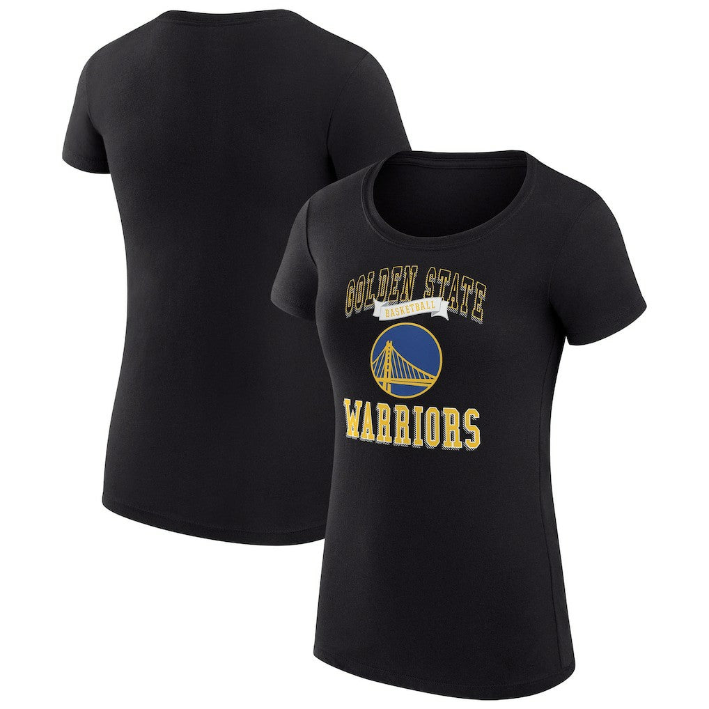 NBA Golden State Warriors G-III 4Her by Carl Banks Women's Super-Slim Fit Lightweight Team Logo T-Shirt sale