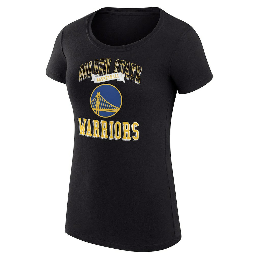 NBA Golden State Warriors G-III 4Her by Carl Banks Women's Super-Slim Fit Lightweight Team Logo T-Shirt sale