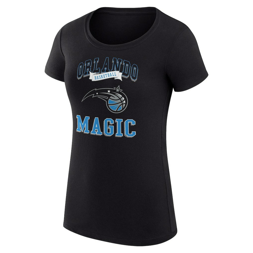NBA Orlando Magic G-III 4Her by Carl Banks Women's Super-Slim Fit Lightweight Team Logo T-Shirt